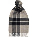 Kostkovaná šála ve více vzorech Joshua Ellis Plaid Brushed Scarf Stone Marl – Hledejceny.cz