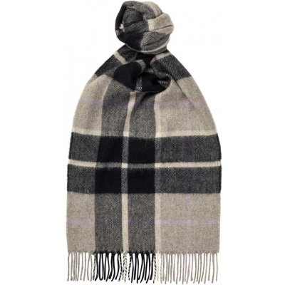 Kostkovaná šála ve více vzorech Joshua Ellis Plaid Brushed Scarf Stone Marl – Hledejceny.cz