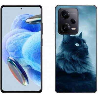 Pouzdro mmCase Gelové Xiaomi Redmi Note 12 Pro+ 5G - černá kočka 1 – Zboží Živě