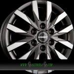 Borbet CW6 6,5x16 6X130 ET62 anthracite polished | Zboží Auto