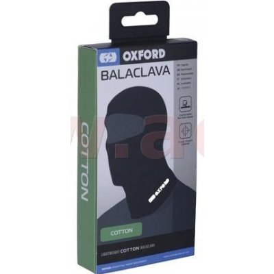 Oxford balaclava bavlna CA001 černá – Zboží Dáma
