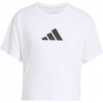 adidas Dámské sportovní triko WE BL TEE Bílá Černá – Hledejceny.cz