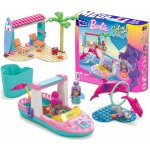 MEGA BLOKS Mega Construx Barbie Color Reveal Výzkum delfínů – Zboží Dáma