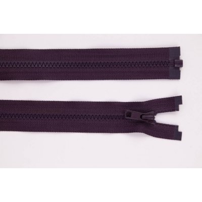 de-park Zip YKK - 60cm - dělitelný - temně ostružinová - 449 – Hledejceny.cz