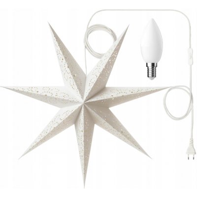 IKEA STRALA závěsná hvězda s krajkou 70 cm ORIGINÁL lampa – Hledejceny.cz