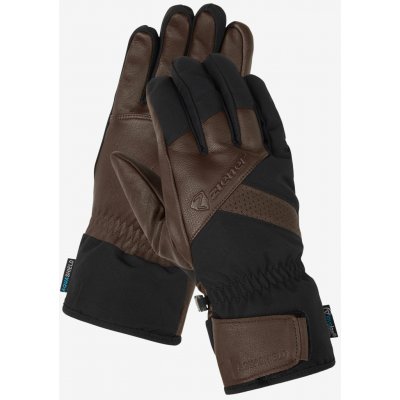 Ziener lyžařské rukavice Getter AS AW Glove dark brown – Hledejceny.cz