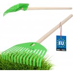 Huka hrábě Focus Baby zelené dřevěná násada 71 cm – Sleviste.cz