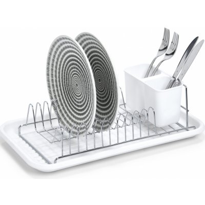 Zeller Odkapávač na nádobí, 44 x 24 cm bílá – Zboží Mobilmania