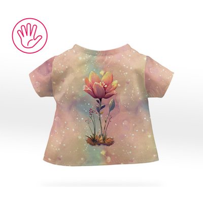 Takoy Panel se střihem na ušití oblečení pro panenku tričko Basic - pohádkový květ – Hledejceny.cz