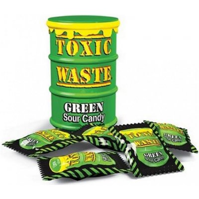 Toxic Waste Green Sour Candy 42 g