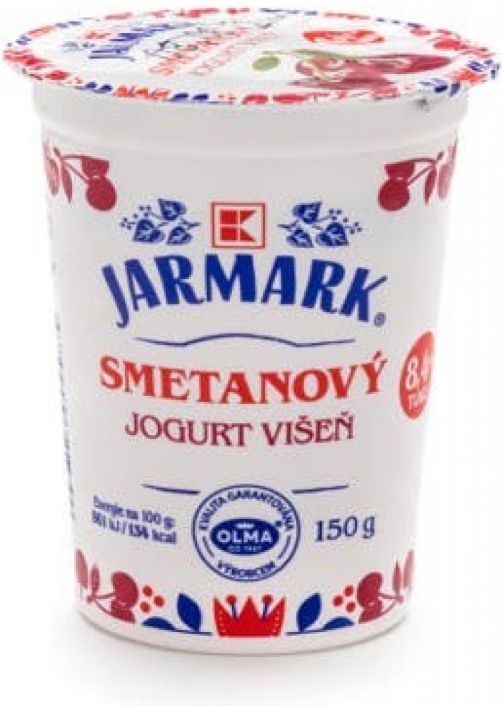 K-Jarmark Jogurt s příchutí višně 150 g | Srovnanicen.cz