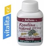 MedPharma Kyselina listová 800 mcg 37 tablet – Hledejceny.cz