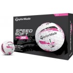 TaylorMade SpeedSoft bílé/růžové 12 ks – Zbozi.Blesk.cz