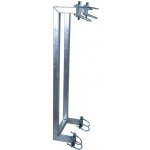 Držák příhradového stožáru na zed 130cm dvojitý odsazení 15cm; DSPS13D15 – Zboží Živě