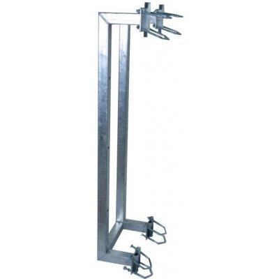 Držák příhradového stožáru na zed 130cm dvojitý odsazení 15cm; DSPS13D15 – Zboží Živě