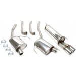 TA Technix sportovní nerezový catback výfuk Opel Omega B Caravan V6, 2x 80 mm rovná nerezová koncovka s pertlem – Hledejceny.cz