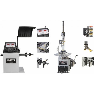 Akční set vyvažovačka INVENTO VBS 210 + zouvačka INVENTO TCS 524 2V, Invento INVSET4EXP | Zboží Auto