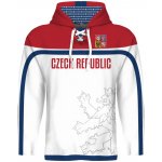 3b mikina CZECH REPUBLIC bílá – Zboží Dáma