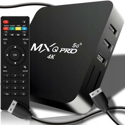 MXQ PRO 4K Android 16 GB černý – Zboží Živě