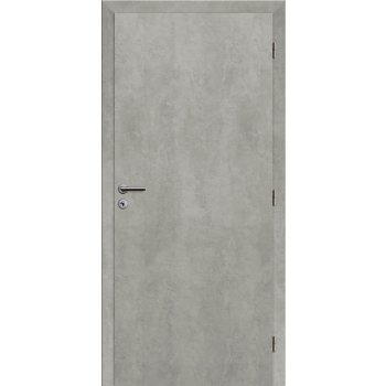 Solodoor 80 P, 820 × 1970 mm, fólie, pravé, beton, plné 022000066121