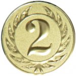 SABE Emblém číslice 2 EM62 stříbrná 25 mm – Hledejceny.cz
