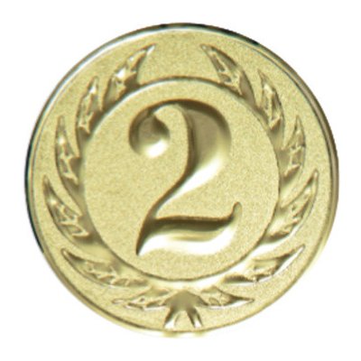 SABE Emblém číslice 2 EM62 stříbrná 25 mm – Hledejceny.cz