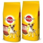 Pedigree Adult Small hovězí a zelenina 2 x 12 kg – Hledejceny.cz