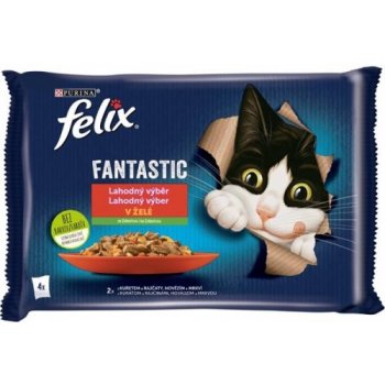 Felix Fantastic mas.výběr zelen. 4 x 85 g