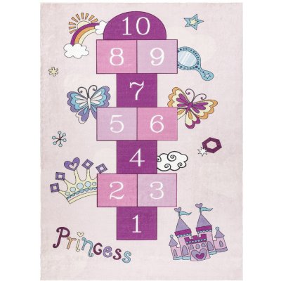 Dywany Łuszczów Bambino 2285 Hopscotch pink růžová