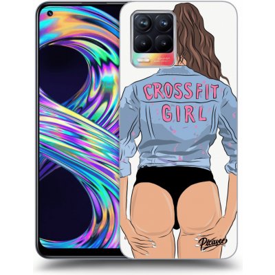 Púzdro Picasee silikonové Realme 8 4G - Crossfit girl - nickynellow čiré – Zboží Mobilmania