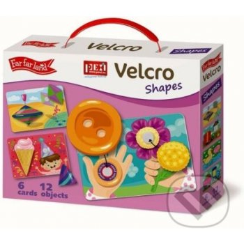 PEXI Velcro skládačky Tvary Shapes