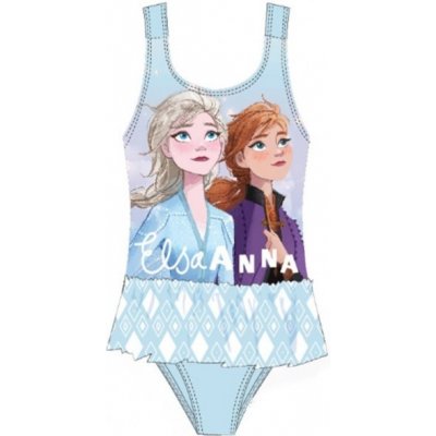 Setino - Dívčí jednodílné plavky Ledové království Frozen Elsa a Anna - zelené – Hledejceny.cz