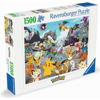 Ravensburger 167845 Pokémon 1500 dílků – Zbozi.Blesk.cz