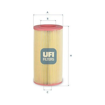 Vzduchový filtr UFI 27.E51.00 – Hledejceny.cz