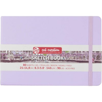 Royal Talens Skicák Art Creation fialový 140 g m2 80 stran 21 x 14,8 cm – Zboží Dáma