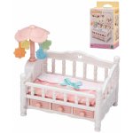 Sylvanian Families 5534 postýlka pro trojčata s otočným kolotočem – Zboží Mobilmania