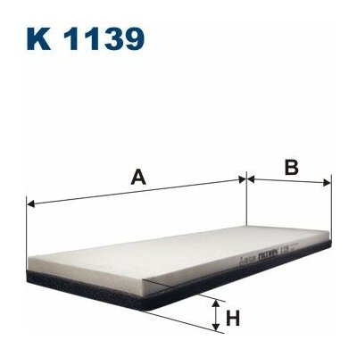 Filtr, vzduch v interiéru FILTRON K 1139 – Hledejceny.cz