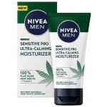 Nivea Men Sensitive Hemp pleťový krém s konopným olejem pro muže 75 ml – Zboží Dáma