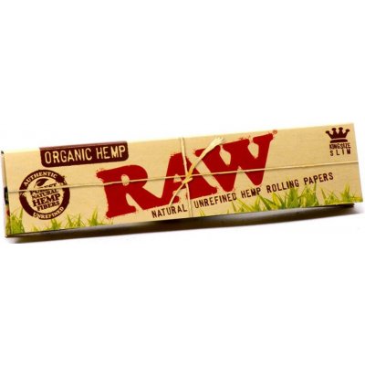 Raw Papírky Organic King size Slim 32 ks – Zboží Mobilmania