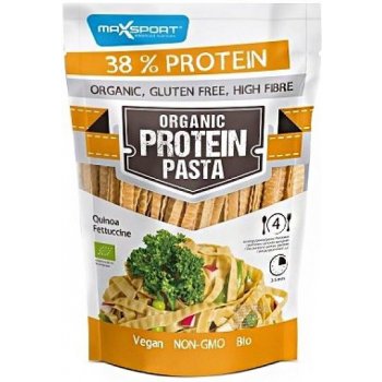 Max Sport Organic Protein Pasta Quinoa Fettuccine proteinové těstoviny 200 g