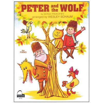 Sergej Prokofjev Peter and the Wolf noty na klavír – Hledejceny.cz