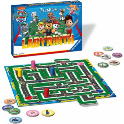 Ravensburger Společenská hra Labyrinth Junior Tlapková patrola