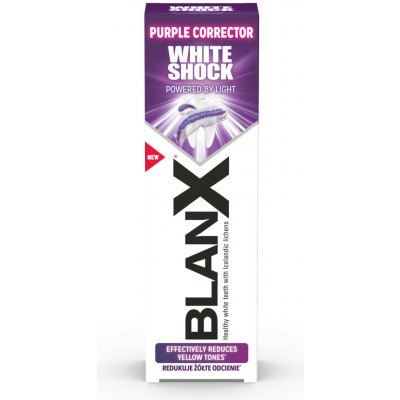 BlanX Bělicí White Shock Purple Corrector 75 ml – Hledejceny.cz