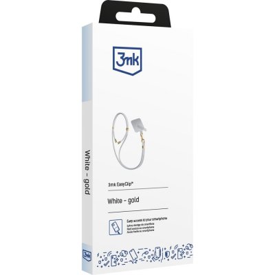3mk EasyClip univerzální šňůrka pro telefony se zadním krytem bílá – Hledejceny.cz