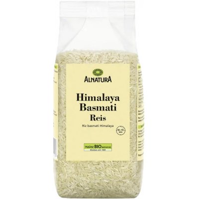 Alnatura BIO Rýže basmati dlouhozrnná 1 kg – Zboží Dáma