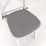 Biante BKT-551 Šedý režný 39 x 37 x 3 cm oblý – Zbozi.Blesk.cz