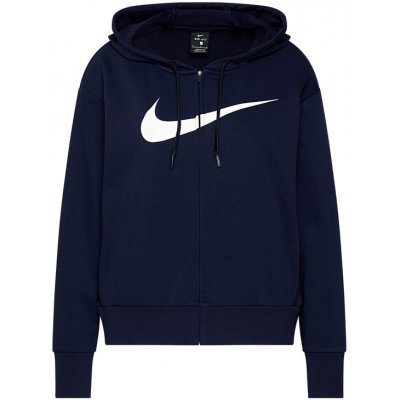 Nike dámská mikina Dri-Fit Get Full-Zip Training hoodie Navy modrá