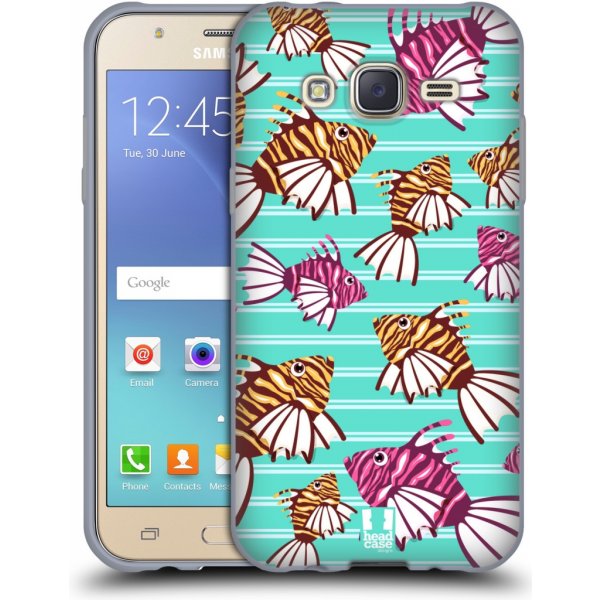 Pouzdro a kryt na mobilní telefon Pouzdro HEAD CASE Samsung Galaxy J5, J500, (J5 DUOS) vzor mořský živočich ryba