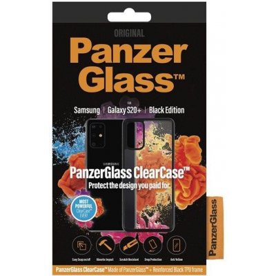 Pouzdro PanzerGlass ClearCase Samsung Galaxy S20+ černé