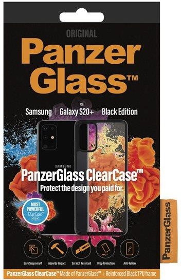 Pouzdro PanzerGlass ClearCase Samsung Galaxy S20+ černé